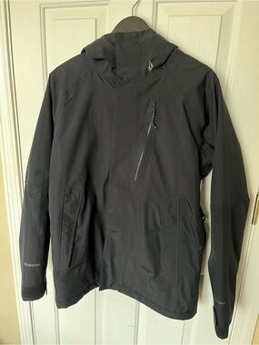 Volcom Black GORE-TEX Hooded Ski Jacket